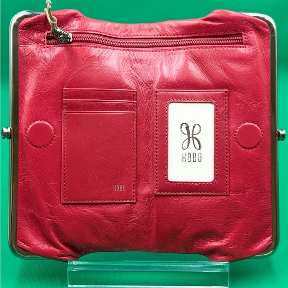 HOBO Cherry Red Clutch - Picture 5 of 9